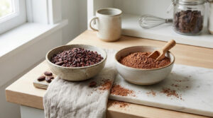 raw cacao vs cocoa powder in recipes