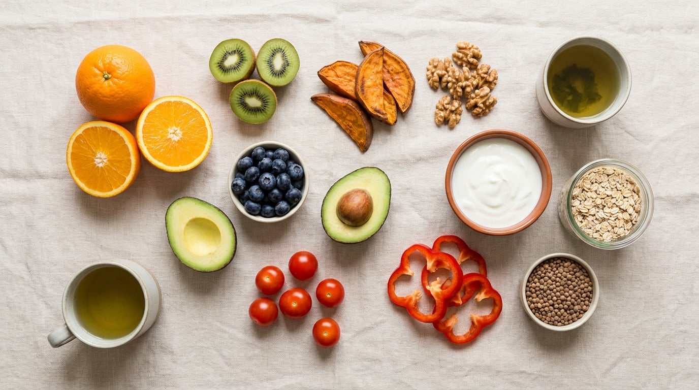 foods that help skin look less dull
