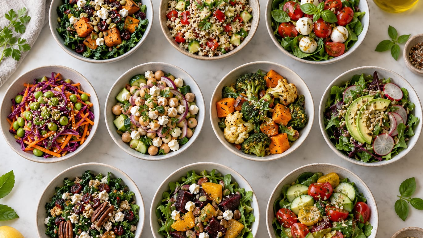 healthy salad recipes that keep you full