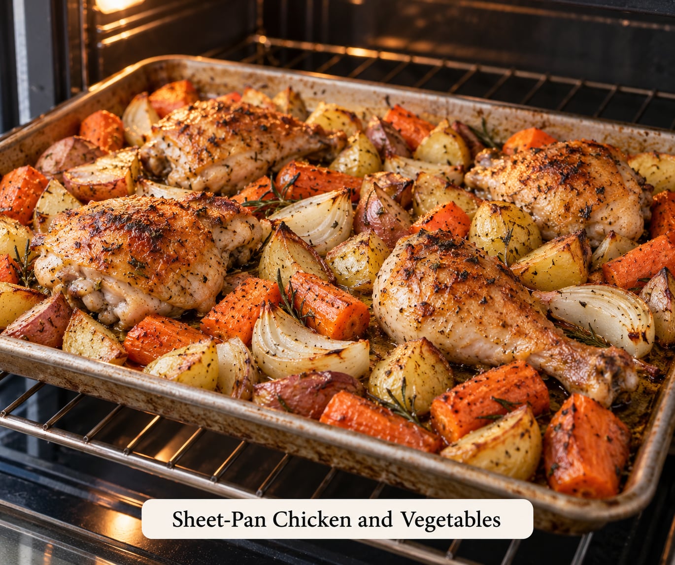 Sheet-Pan Chicken and Vegetables