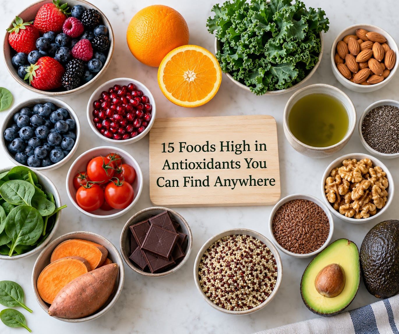 15 Foods High in Antioxidants You Can Find Anywhere