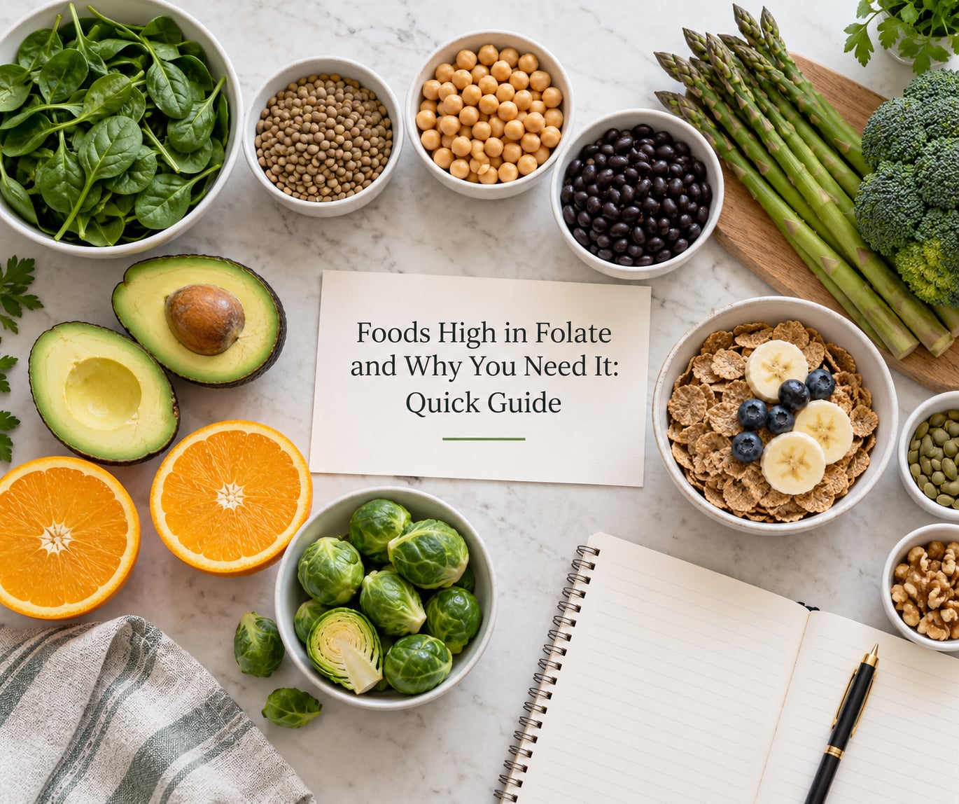 Foods High in Folate and Why You Need It: Quick Guide