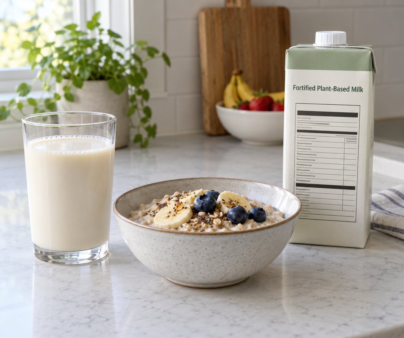 Fortified Plant-Based Milk