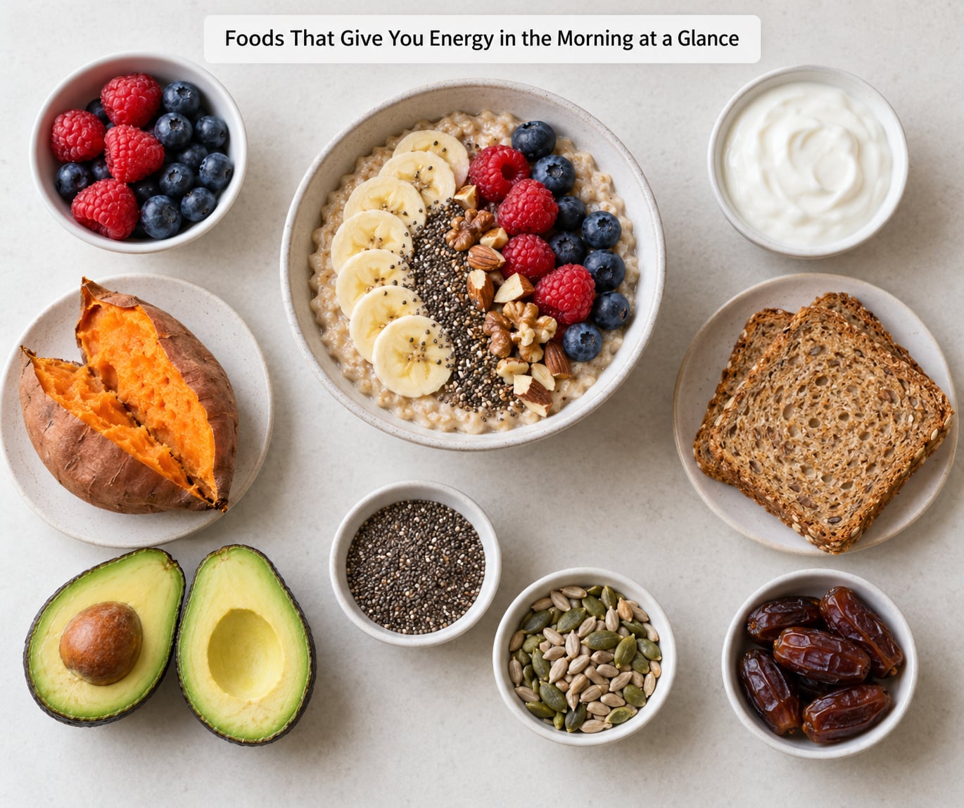 Foods That Give You Energy in the Morning at a Glance