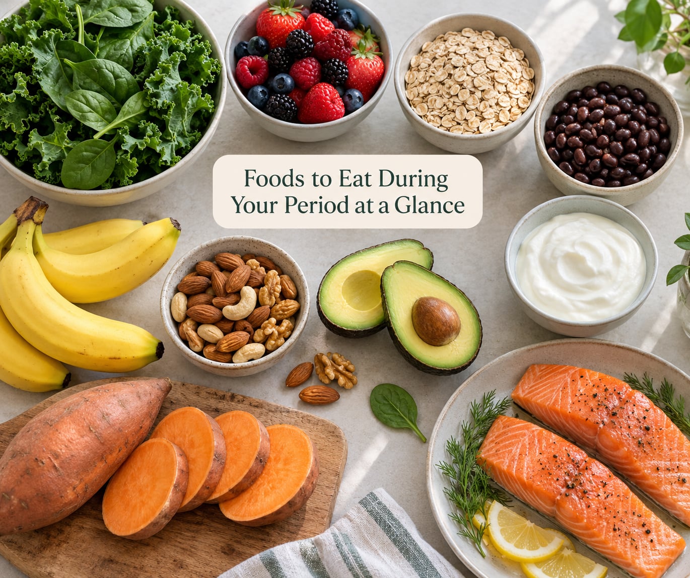 Foods to Eat During Your Period at a Glance