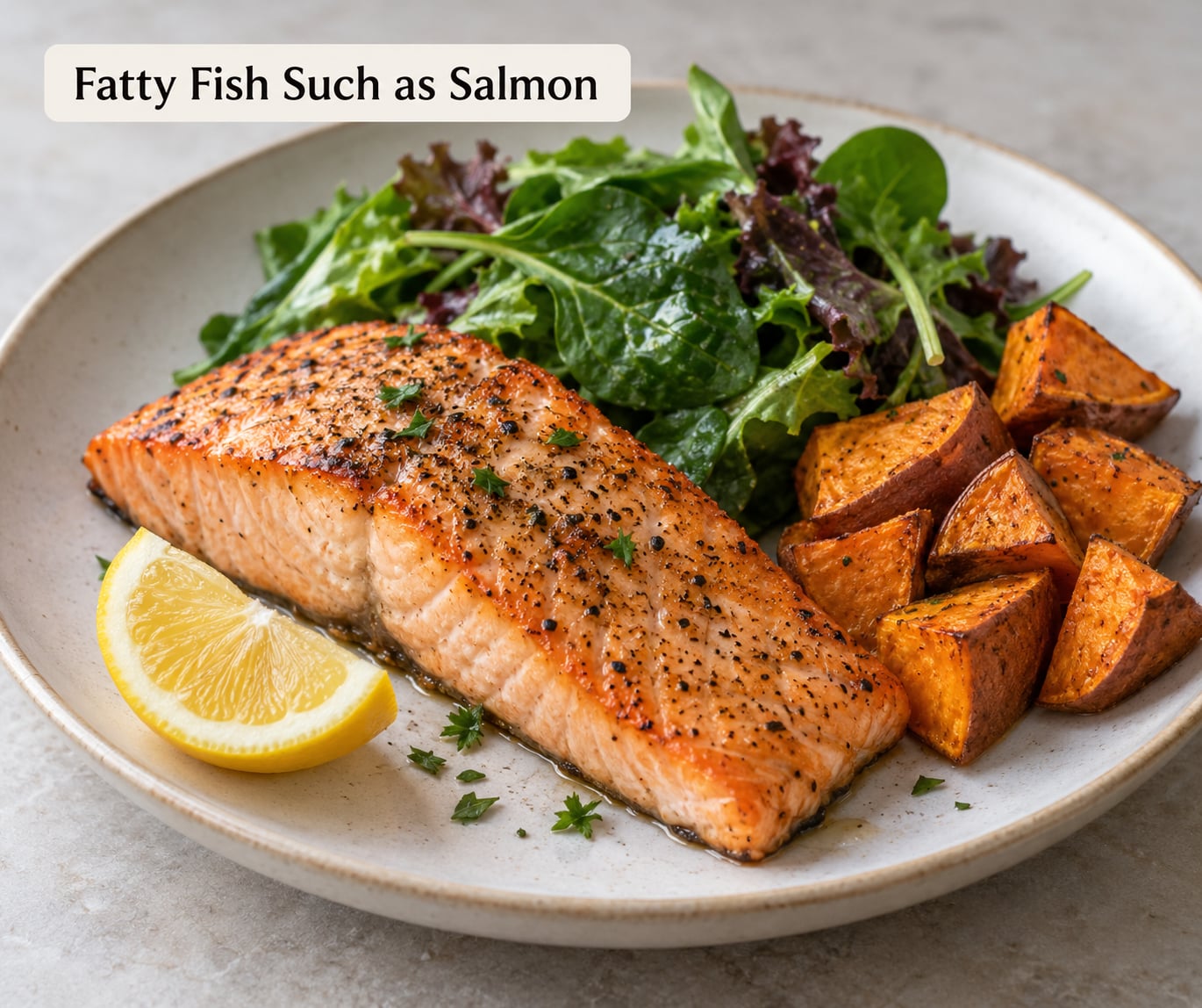 Fatty Fish Such as Salmon