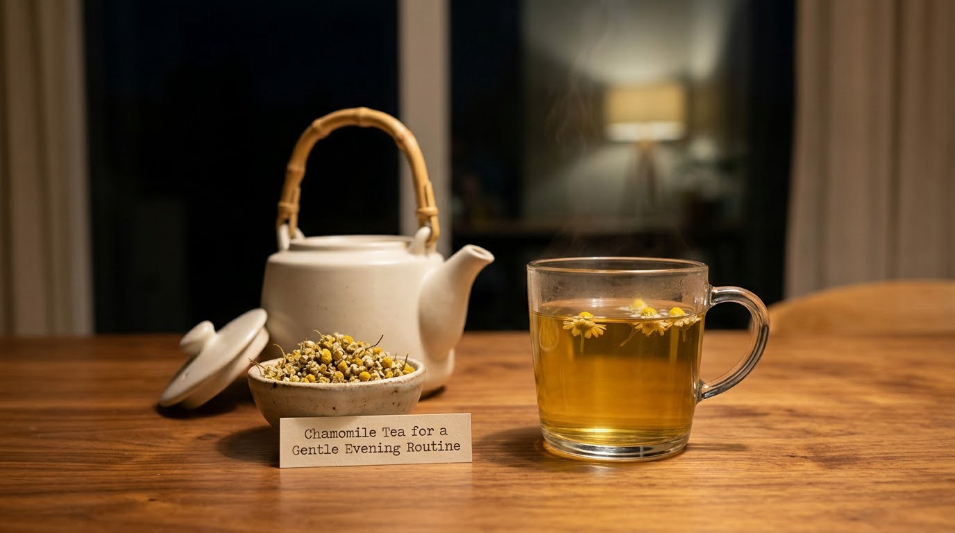 Chamomile Tea for a Gentle Evening Routine