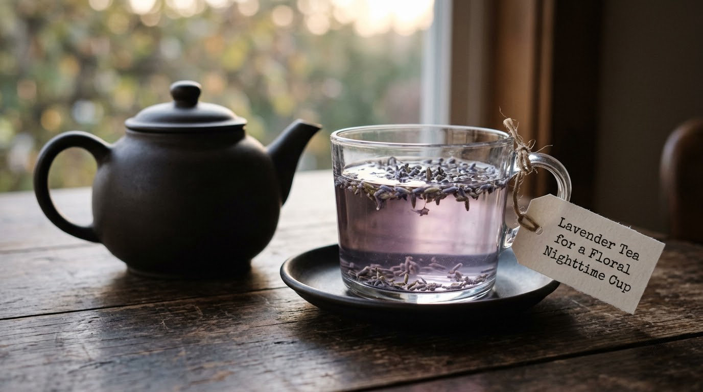 Lavender Tea for a Floral Nighttime Cup