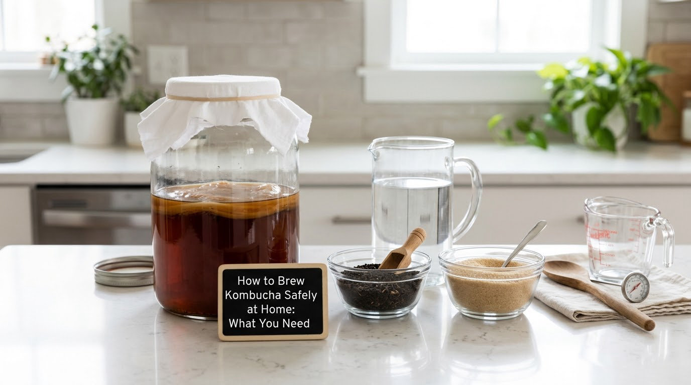 How to Brew Kombucha Safely at Home: What You Need