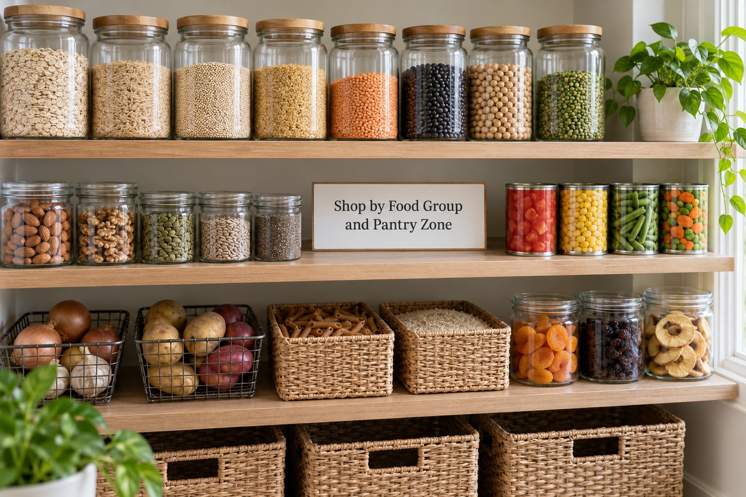 Shop by Food Group and Pantry Zone