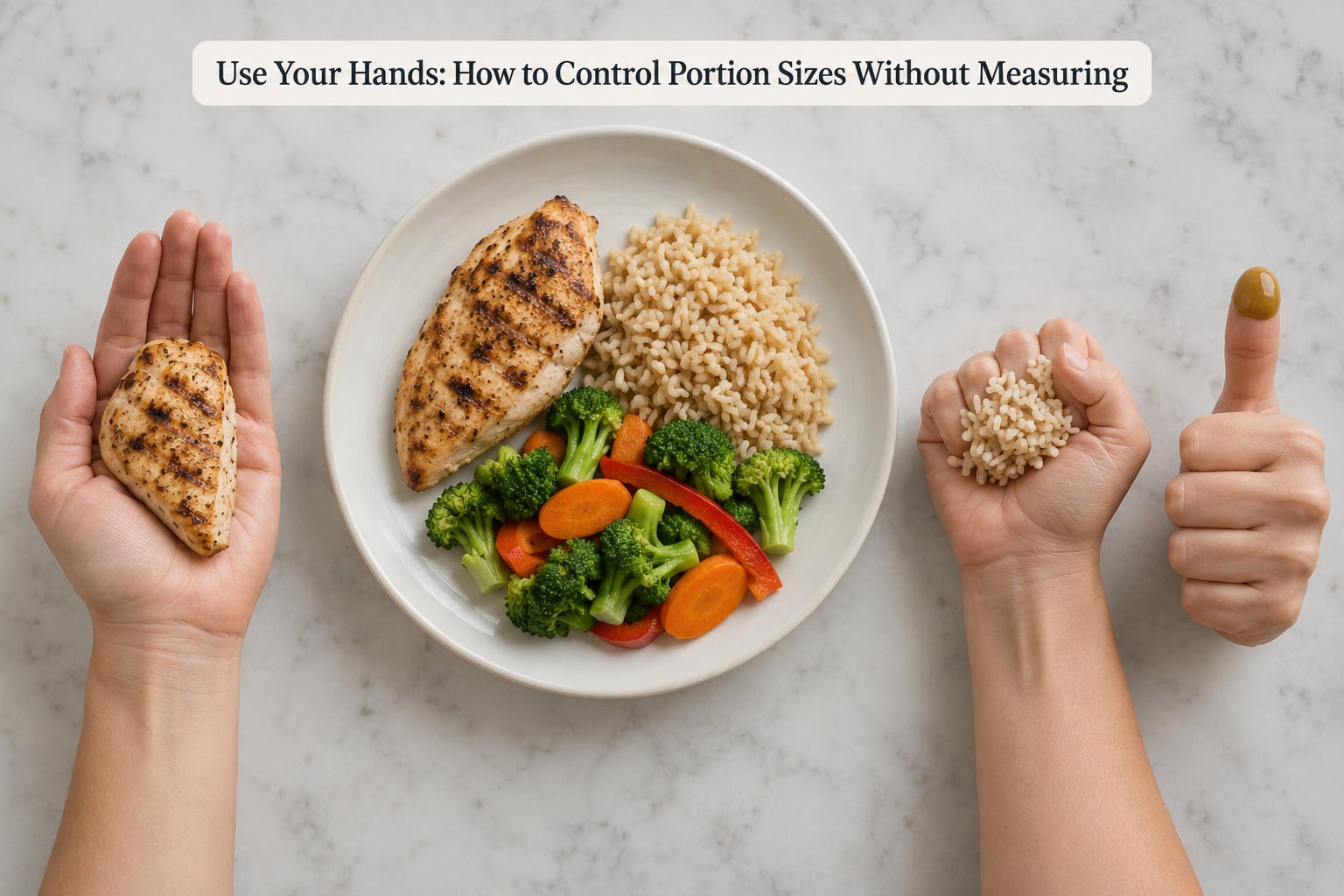 Use Your Hands: How to Control Portion Sizes Without Measuring