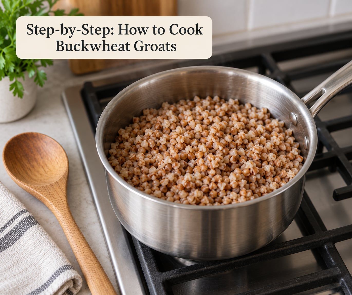Step-by-Step: How to Cook Buckwheat Groats