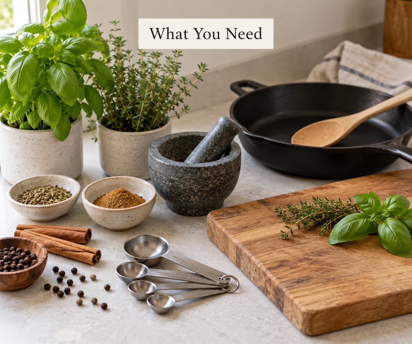 What You Need
