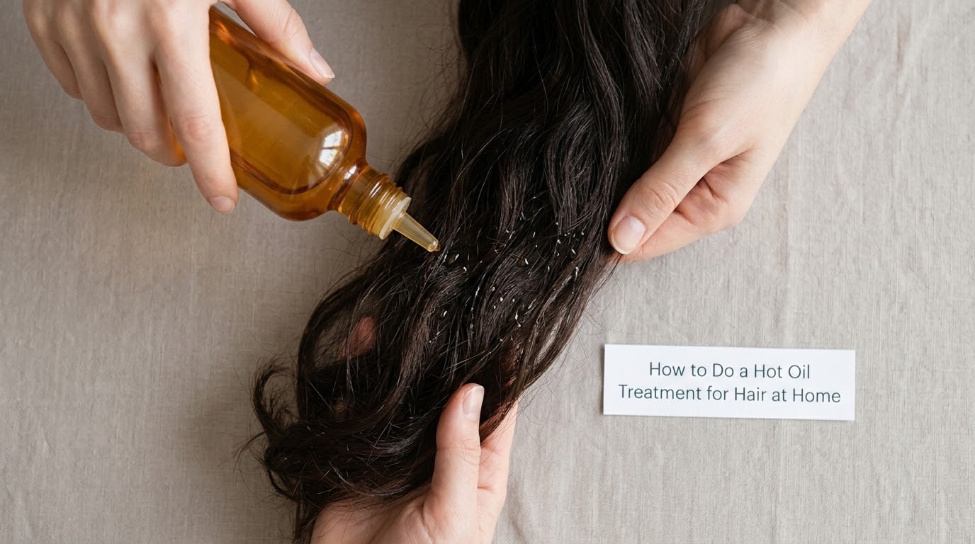 How to Do a Hot Oil Treatment for Hair at Home