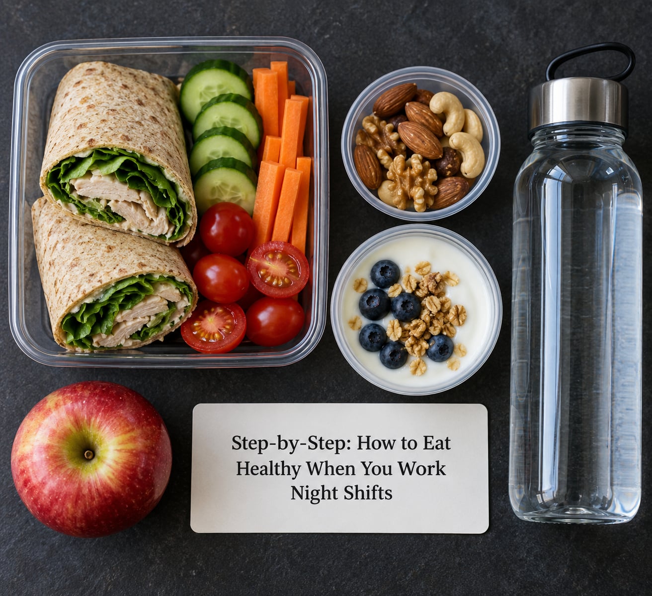 Step-by-Step: How to Eat Healthy When You Work Night Shifts