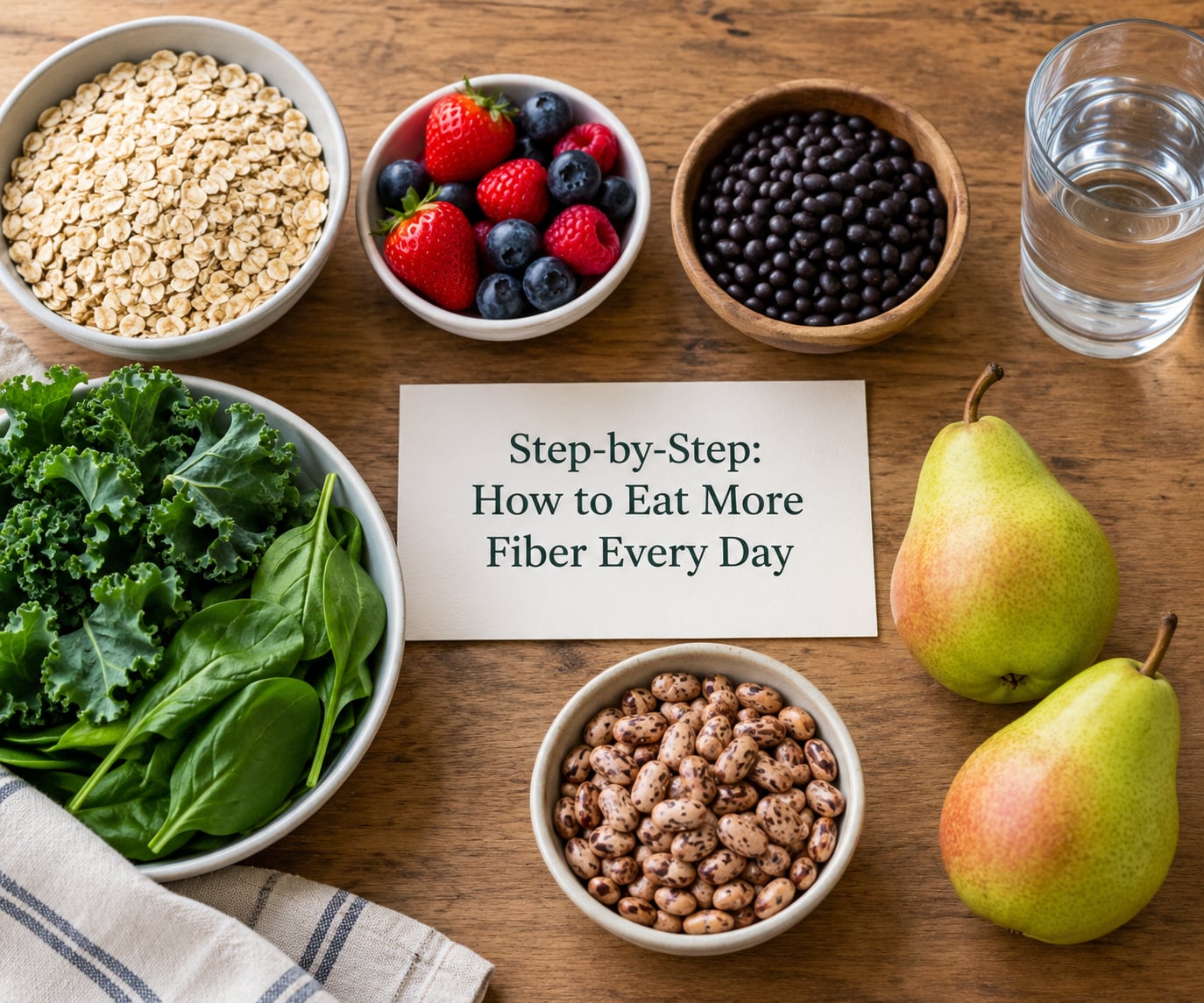 Step-by-Step: How to Eat More Fiber Every Day