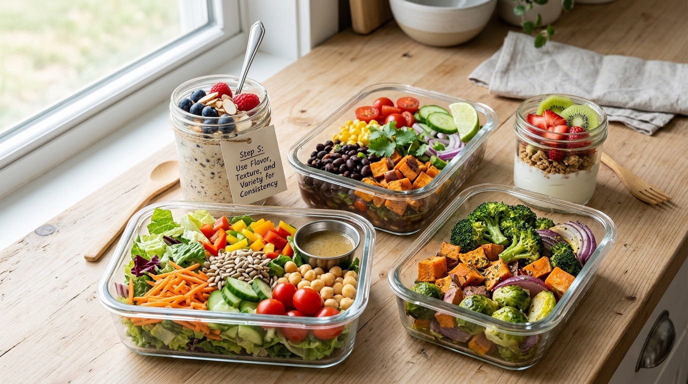 Step 5: Use Flavor, Texture, and Variety for Consistency