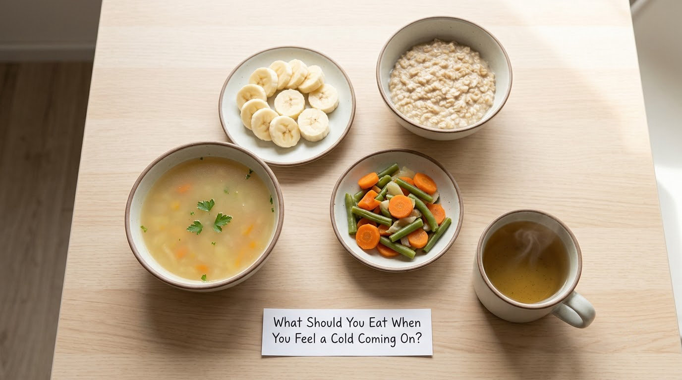 What Should You Eat When You Feel a Cold Coming On?
