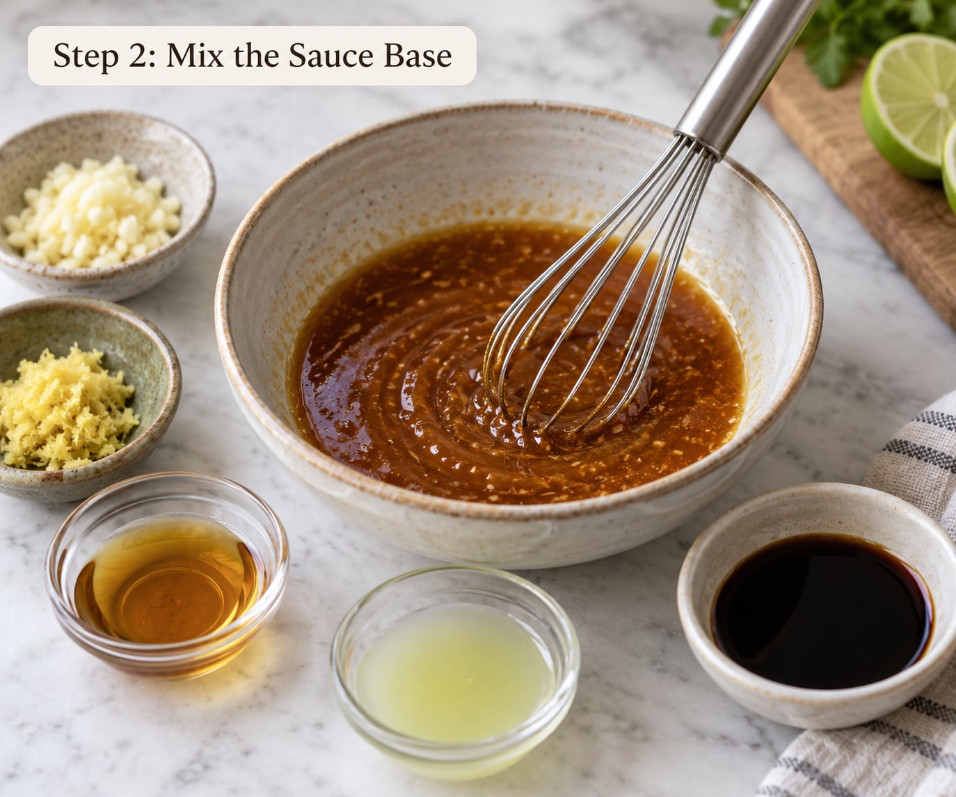 Step 2: Mix the Sauce Base