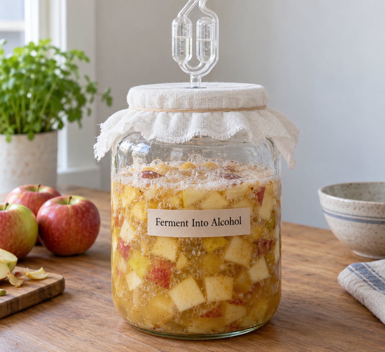 Ferment Into Alcohol