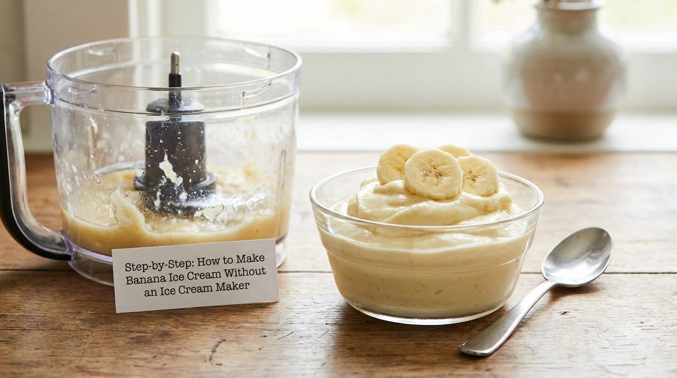 Step-by-Step: How to Make Banana Ice Cream Without an Ice Cream Maker