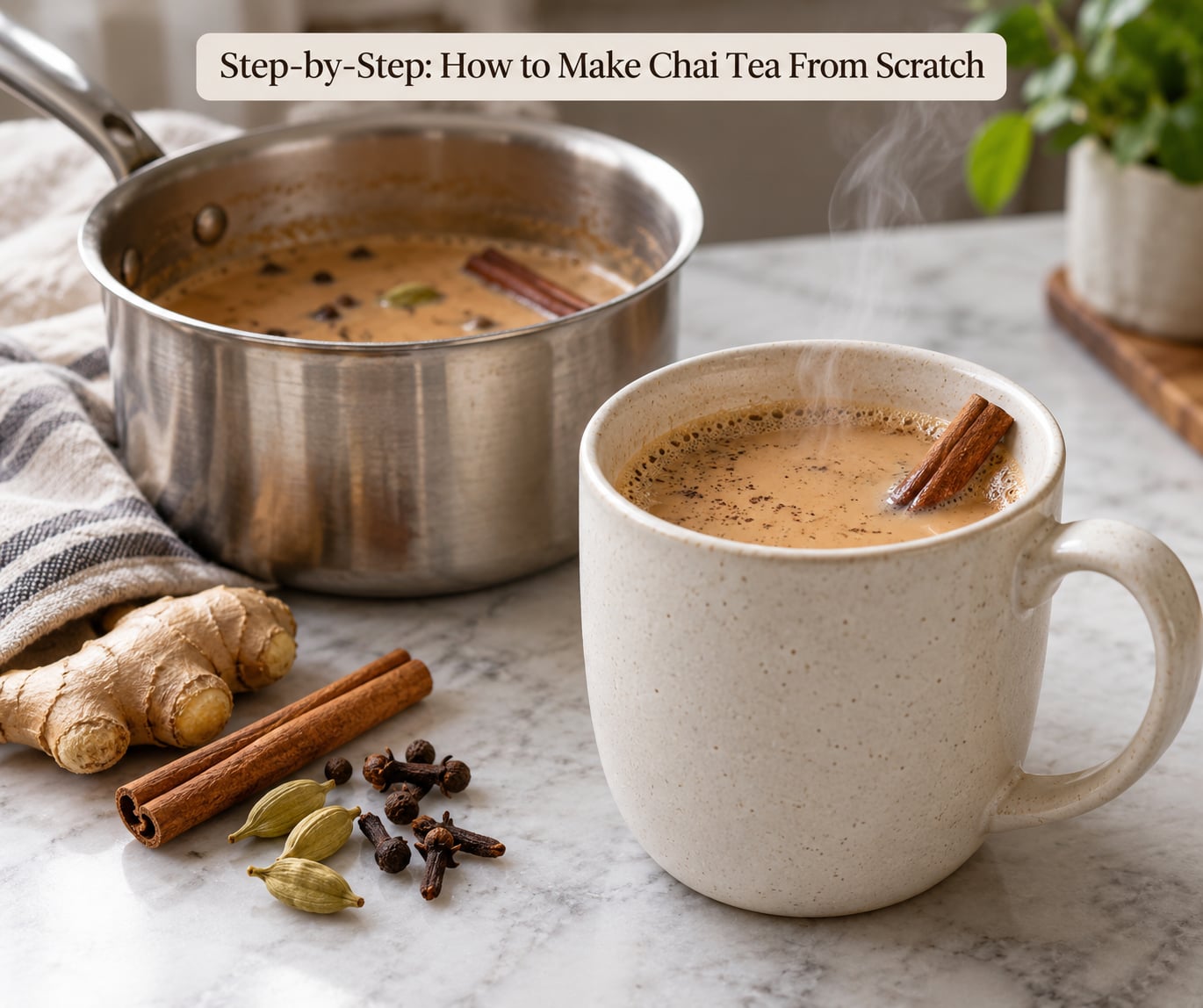 Step-by-Step: How to Make Chai Tea From Scratch