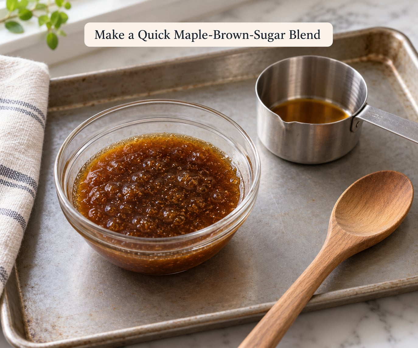 Make a Quick Maple-Brown-Sugar Blend