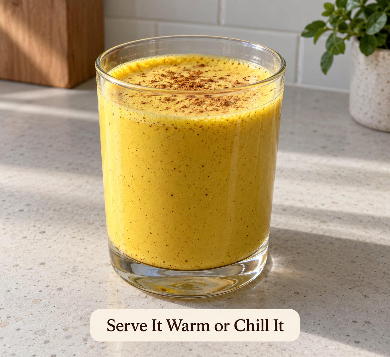 Serve It Warm or Chill It