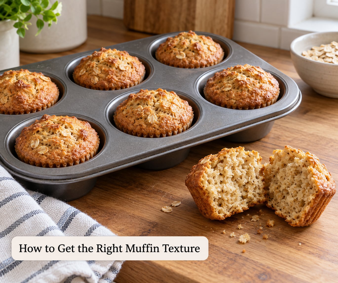 How to Get the Right Muffin Texture