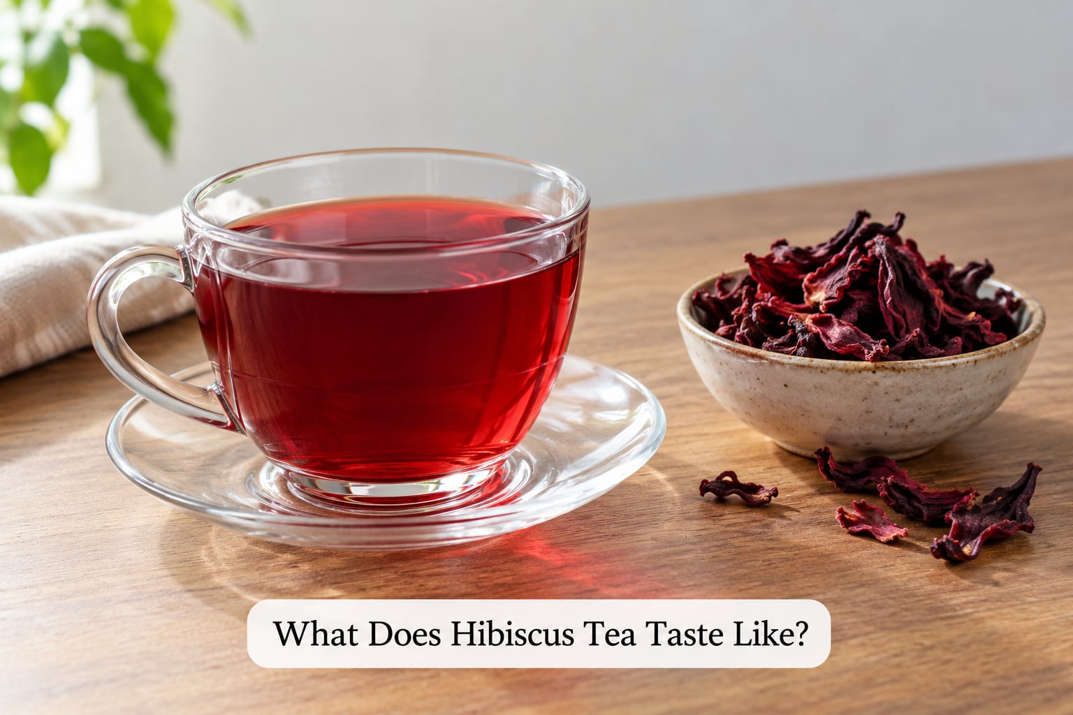 What Does Hibiscus Tea Taste Like?
