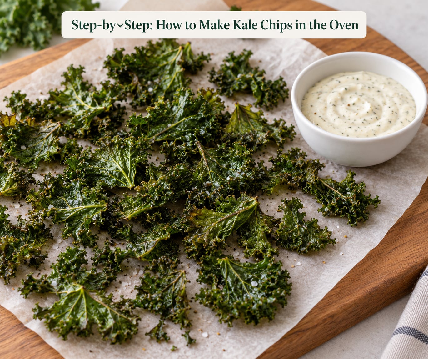 Step-by-Step: How to Make Kale Chips in the Oven