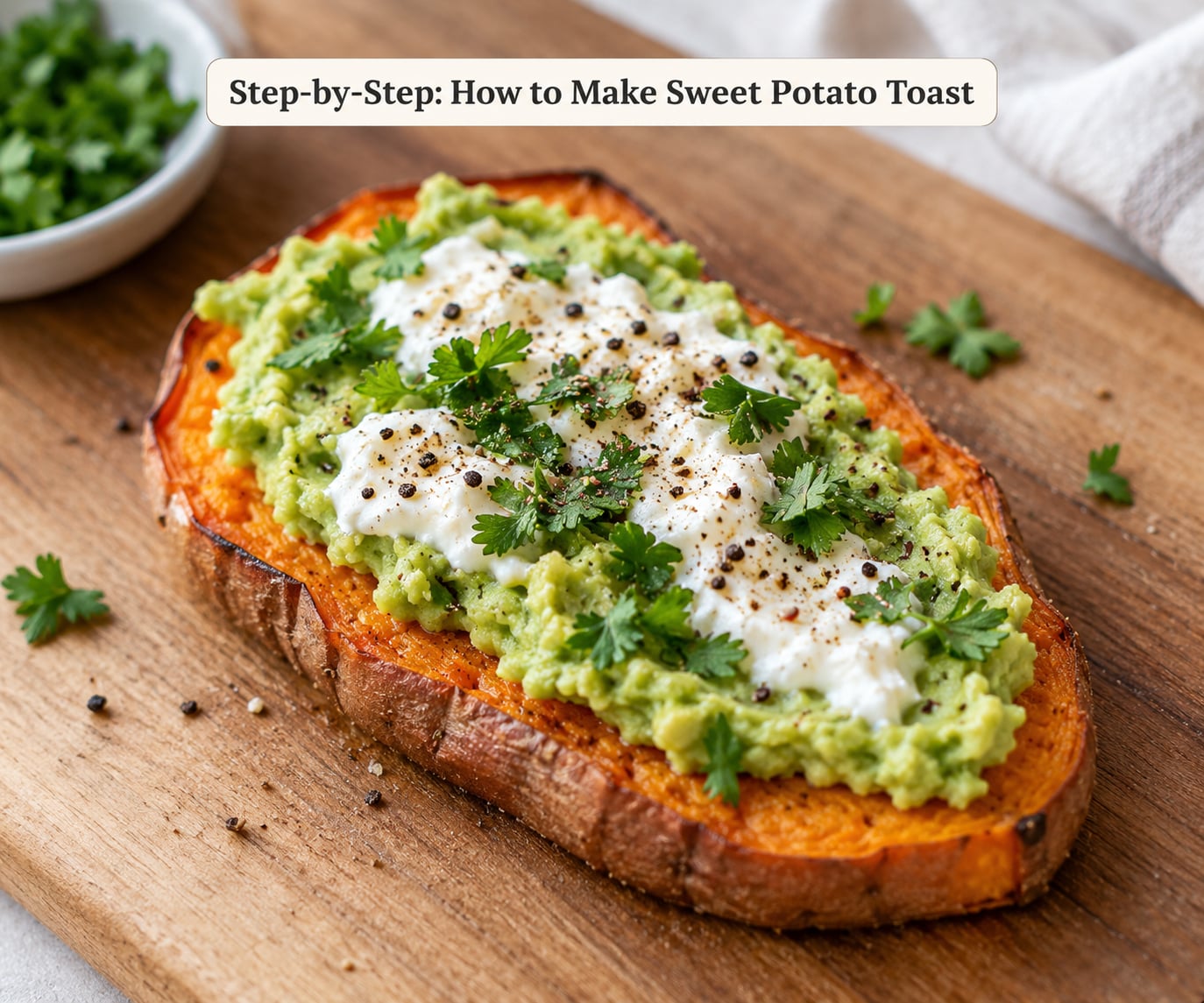 Step-by-Step: How to Make Sweet Potato Toast