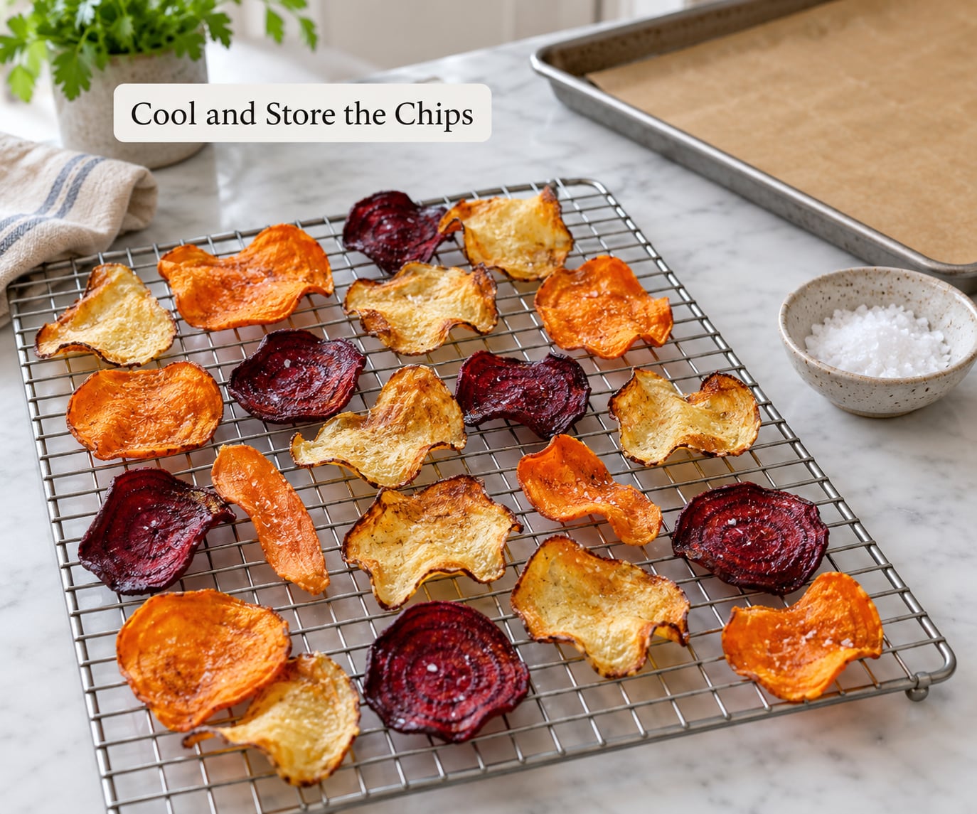 Cool and Store the Chips