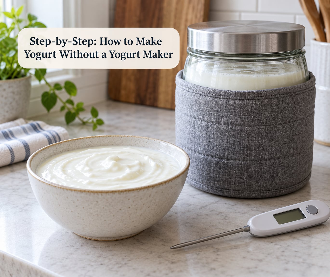 Step-by-Step: How to Make Yogurt Without a Yogurt Maker
