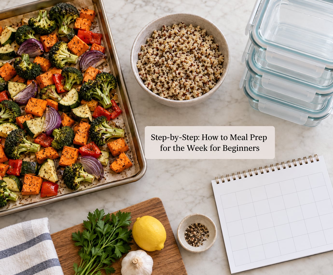 Step-by-Step: How to Meal Prep for the Week for Beginners