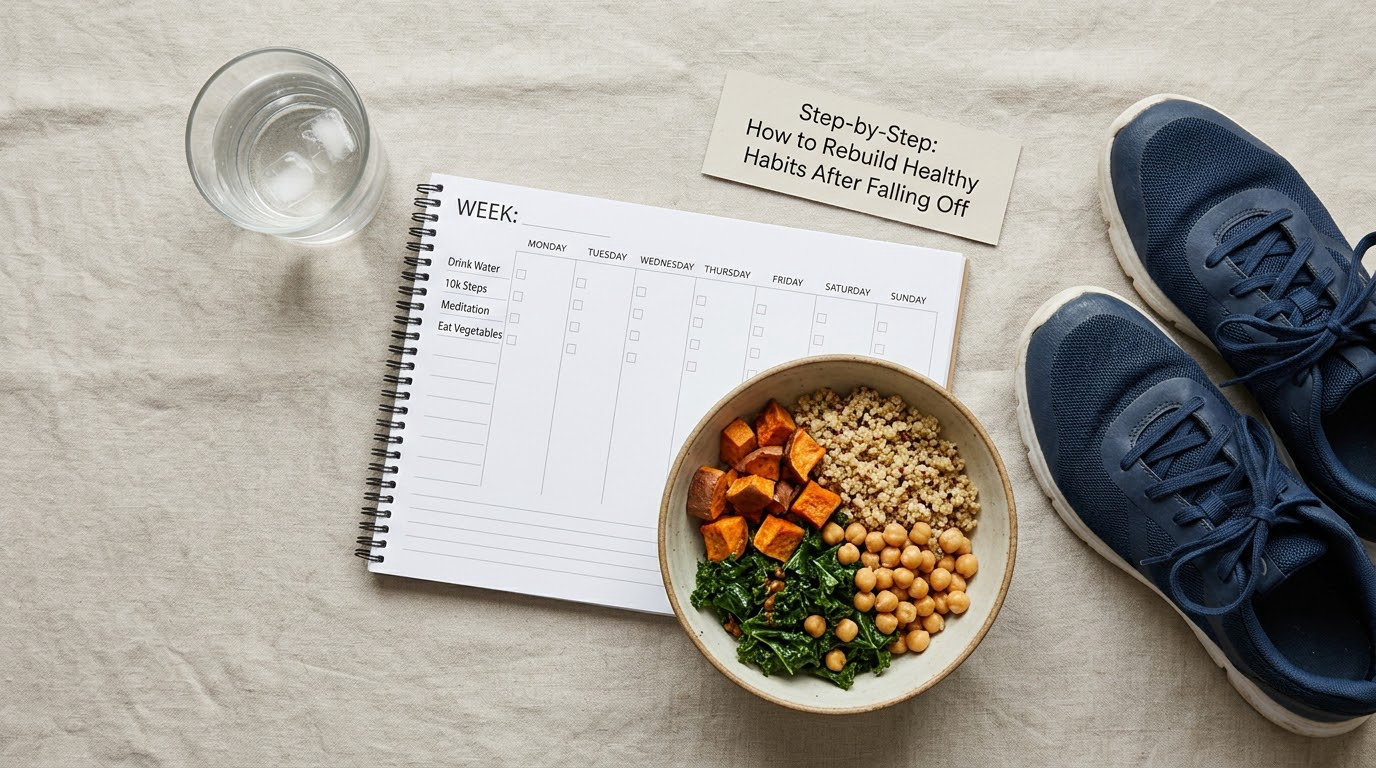 Step-by-Step: How to Rebuild Healthy Habits After Falling Off