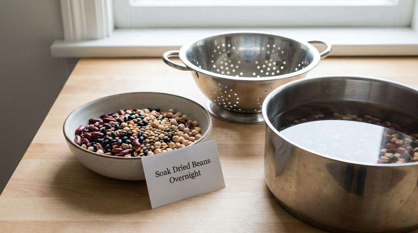 Soak Dried Beans Overnight