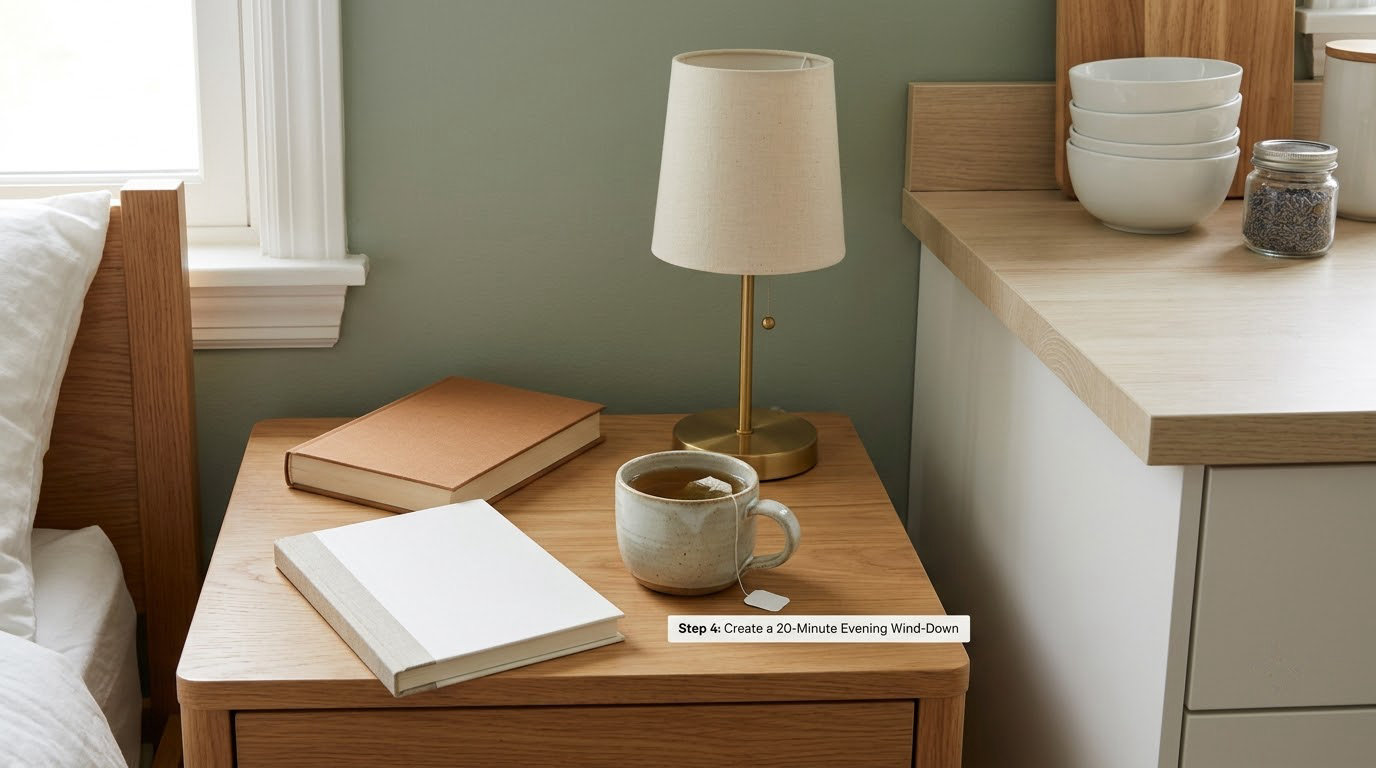Step 4: Create a 20-Minute Evening Wind-Down