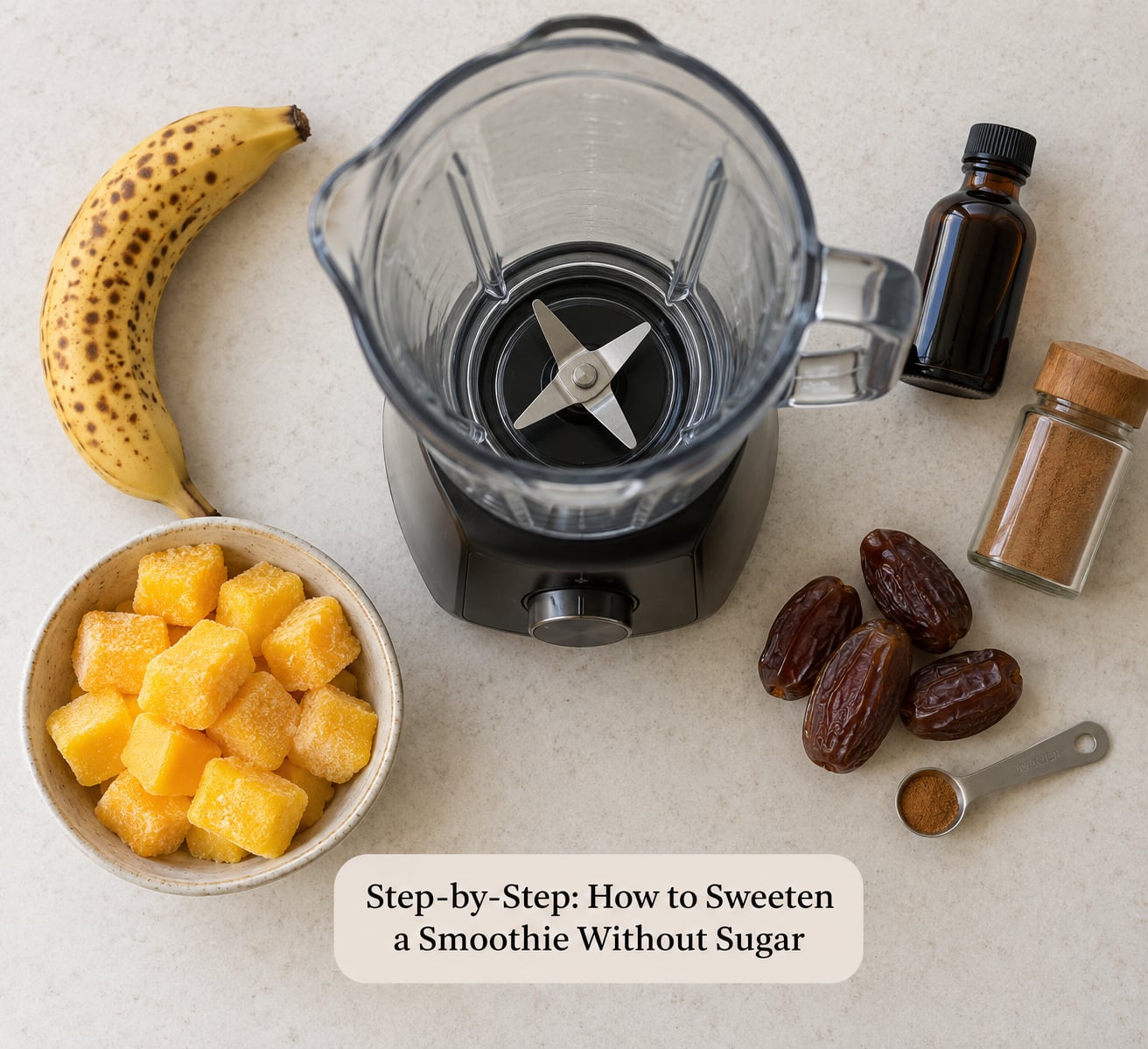 Step-by-Step: How to Sweeten a Smoothie Without Sugar