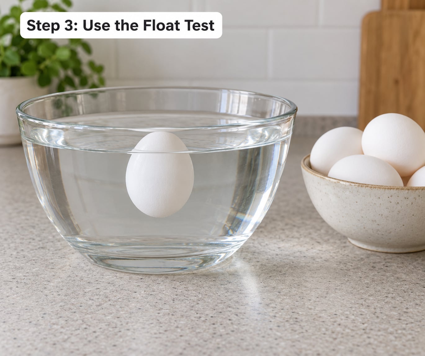 Step 3: Use the Float Test