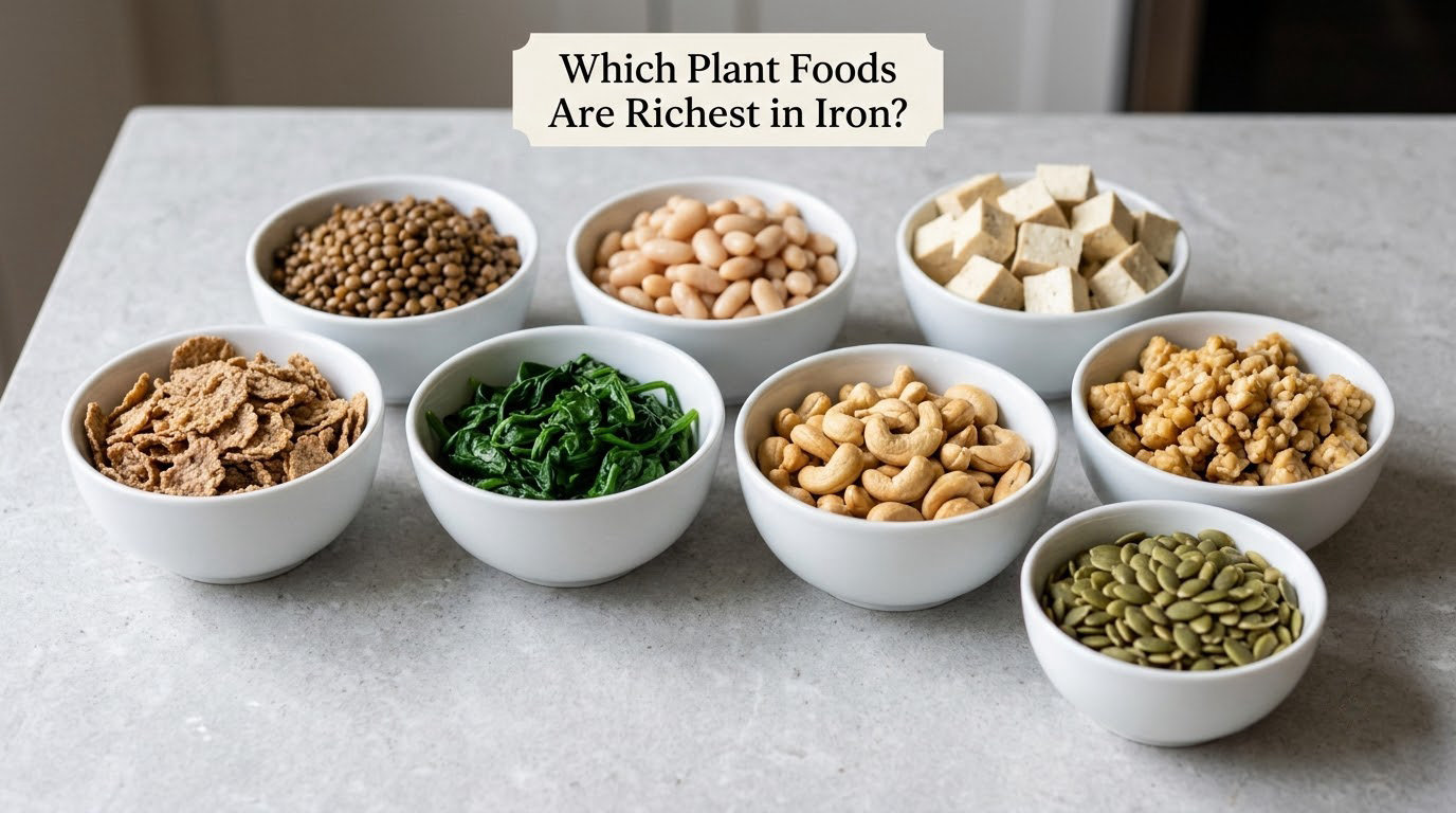 Which Plant Foods Are Richest in Iron?