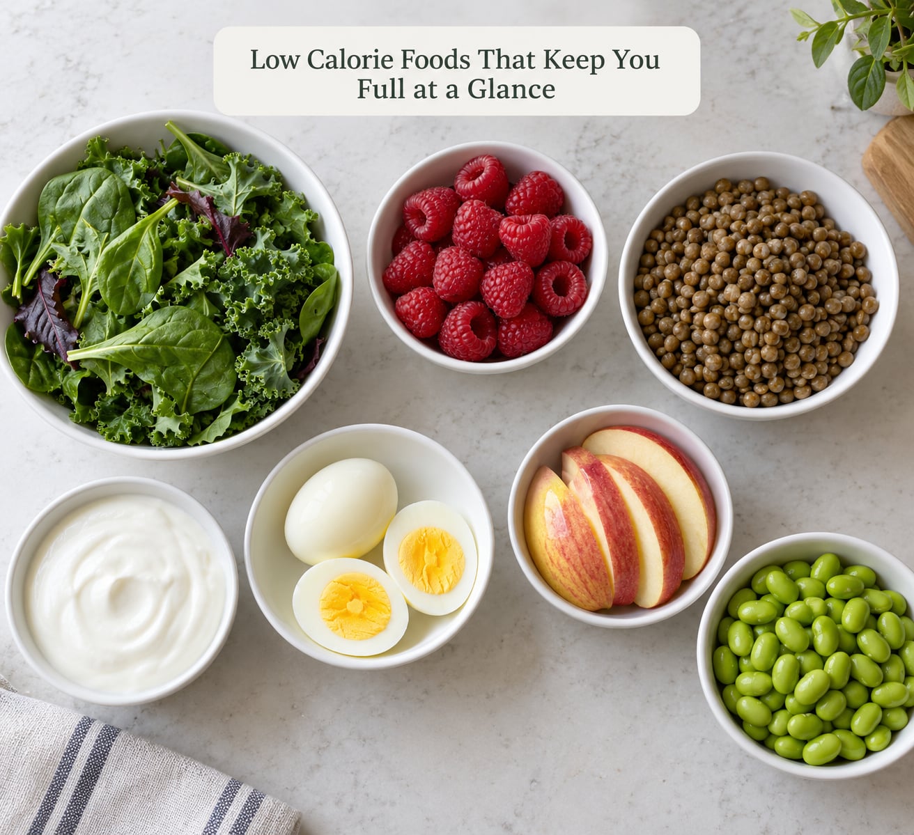 Low Calorie Foods That Keep You Full at a Glance