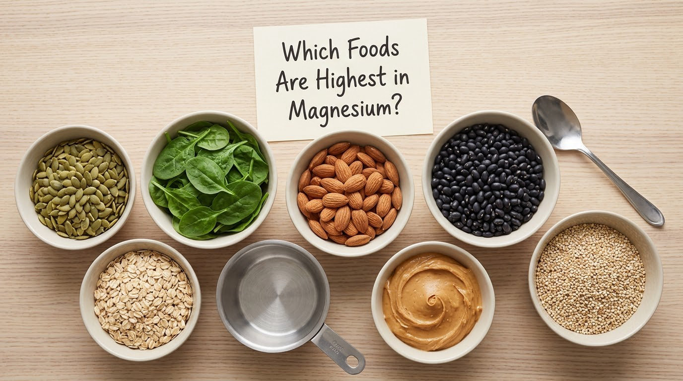 Which Foods Are Highest in Magnesium?