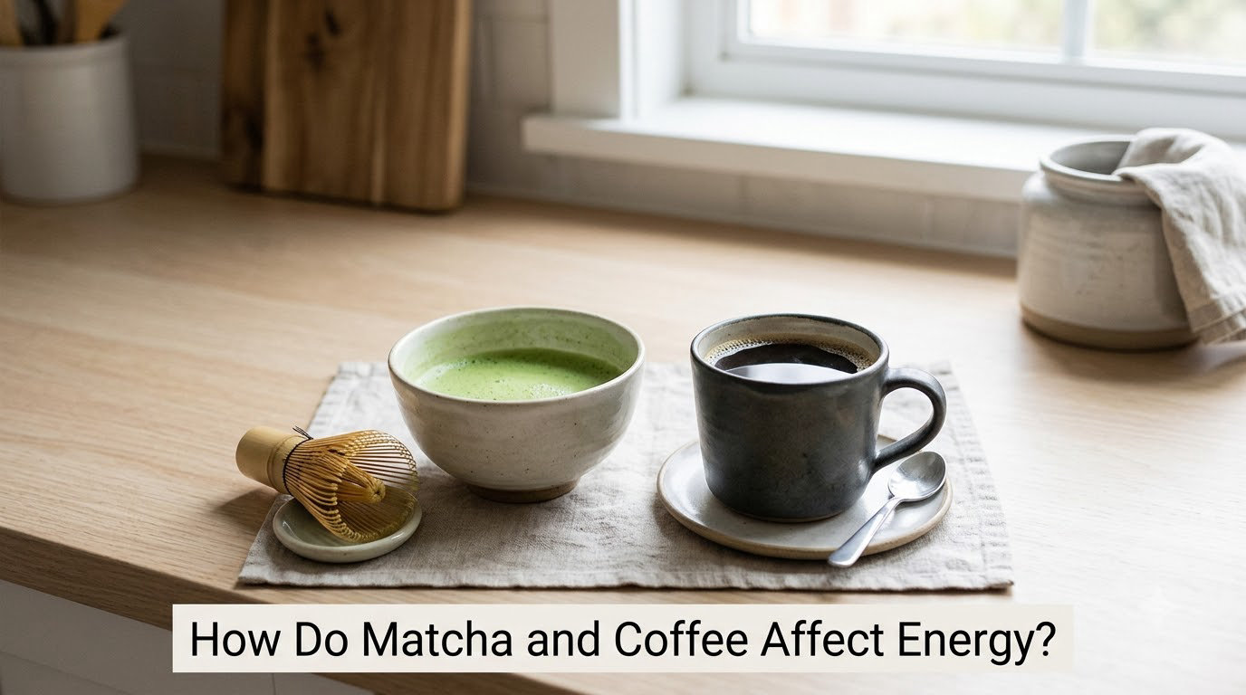 How Do Matcha and Coffee Affect Energy?